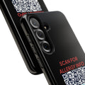 Scan for Allergy Info Phone Case | QR Code Medical ID Tough Case