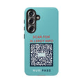 Scan for Allergy Info Phone Case | QR Code Medical ID Tough Case