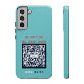 Scan for Allergy Info Phone Case | QR Code Medical ID Tough Case