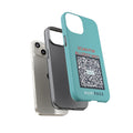 Scan for Allergy Info Phone Case | QR Code Medical ID Tough Case