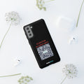 Scan for Allergy Info Phone Case | QR Code Medical ID Tough Case