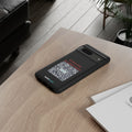 Scan for Allergy Info Phone Case | QR Code Medical ID Tough Case