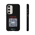 Scan for Allergy Info Phone Case | QR Code Medical ID Tough Case