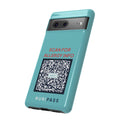 Scan for Allergy Info Phone Case | QR Code Medical ID Tough Case