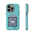 Scan for Allergy Info Phone Case | QR Code Medical ID Tough Case