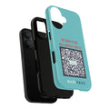 Scan for Allergy Info Phone Case | QR Code Medical ID Tough Case