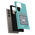 Scan for Allergy Info Phone Case | QR Code Medical ID Tough Case