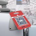 Allergy Alert QR Luggage & Backpack Tag