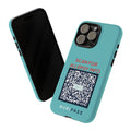 Scan for Allergy Info Phone Case | QR Code Medical ID Tough Case