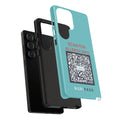 Scan for Allergy Info Phone Case | QR Code Medical ID Tough Case