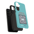 Scan for Allergy Info Phone Case | QR Code Medical ID Tough Case