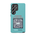 Scan for Allergy Info Phone Case | QR Code Medical ID Tough Case
