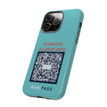 Scan for Allergy Info Phone Case | QR Code Medical ID Tough Case