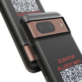 Scan for Allergy Info Phone Case | QR Code Medical ID Tough Case