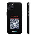 Scan for Allergy Info Phone Case | QR Code Medical ID Tough Case