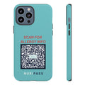 Scan for Allergy Info Phone Case | QR Code Medical ID Tough Case