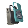 Scan for Allergy Info Phone Case | QR Code Medical ID Tough Case