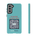 Scan for Allergy Info Phone Case | QR Code Medical ID Tough Case