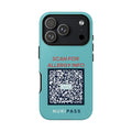 Scan for Allergy Info Phone Case | QR Code Medical ID Tough Case