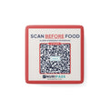 Porcelain Allergy Alert Fridge Magnet
