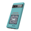 Scan for Allergy Info Phone Case | QR Code Medical ID Tough Case