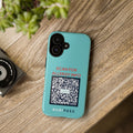 Scan for Allergy Info Phone Case | QR Code Medical ID Tough Case