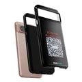 Scan for Allergy Info Phone Case | QR Code Medical ID Tough Case