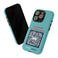 Scan for Allergy Info Phone Case | QR Code Medical ID Tough Case