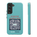 Scan for Allergy Info Phone Case | QR Code Medical ID Tough Case