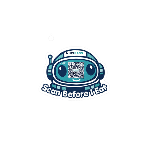 Allergy Alert Sticker - Astronaut