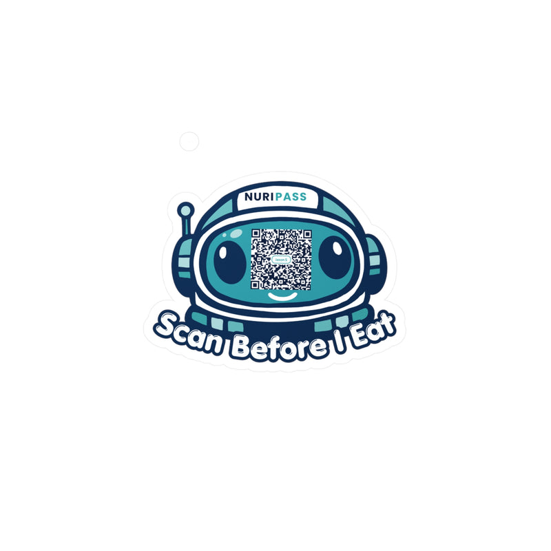 Allergy Alert Sticker - Astronaut