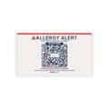 Allergy Alert Cards