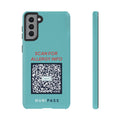 Scan for Allergy Info Phone Case | QR Code Medical ID Tough Case