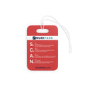 Allergy Alert QR Luggage & Backpack Tag