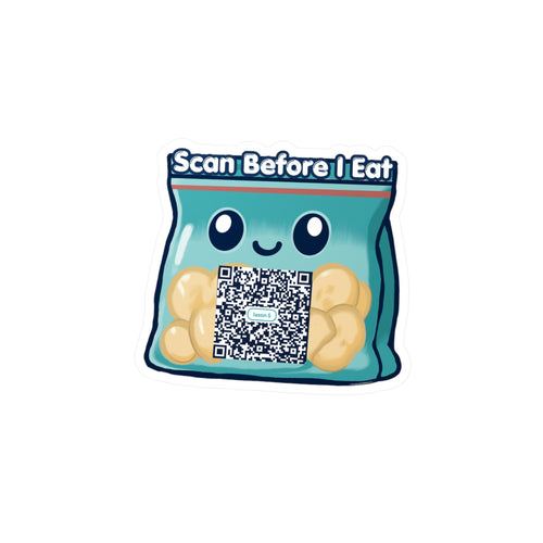 Allergy Alert Sticker - Snack Bag