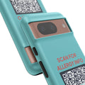 Scan for Allergy Info Phone Case | QR Code Medical ID Tough Case