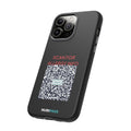 Scan for Allergy Info Phone Case | QR Code Medical ID Tough Case