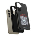 Scan for Allergy Info Phone Case | QR Code Medical ID Tough Case
