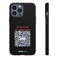 Scan for Allergy Info Phone Case | QR Code Medical ID Tough Case