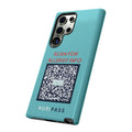 Scan for Allergy Info Phone Case | QR Code Medical ID Tough Case