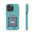 Scan for Allergy Info Phone Case | QR Code Medical ID Tough Case