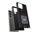 Scan for Allergy Info Phone Case | QR Code Medical ID Tough Case