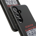Scan for Allergy Info Phone Case | QR Code Medical ID Tough Case