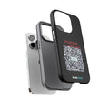Scan for Allergy Info Phone Case | QR Code Medical ID Tough Case