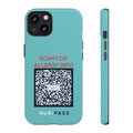 Scan for Allergy Info Phone Case | QR Code Medical ID Tough Case