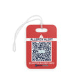 Allergy Alert QR Luggage & Backpack Tag