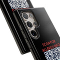 Scan for Allergy Info Phone Case | QR Code Medical ID Tough Case