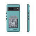 Scan for Allergy Info Phone Case | QR Code Medical ID Tough Case