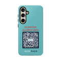 Scan for Allergy Info Phone Case | QR Code Medical ID Tough Case