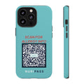 Scan for Allergy Info Phone Case | QR Code Medical ID Tough Case